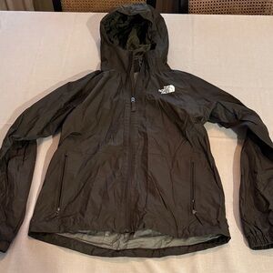 The North Face Dark Gray Hooded Windbreaker